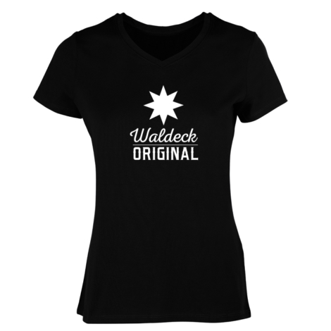 Frauen Waldeck Original Black White T-Shirt